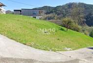 Baugrund 1.143 m² mit Donaublick - oberhalb Zentrum von St. Nikola - Südhang