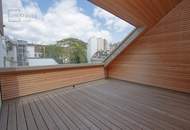 LICHT. FREIRAUM. ABENDSONNE – GROSSZÜGIGE 3-ZIMMER-DACHGESCHOSSWOHNUNG MIT TERRASSEN