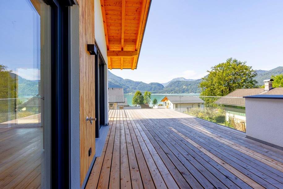 Sensationelles Penthouse mit 4 Zimmern, Seeblick, Badeplatz am Mondsee - Erstbezug! PROVISIONSFREI, Wohnung-kauf, 1.349.000,€, 5310 Vöcklabruck