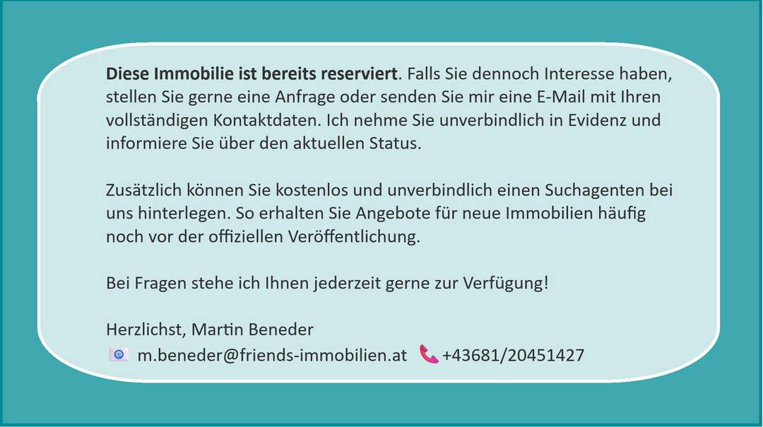 Modernisierte, helle Wohnung mit südlicher Ausrichtung in ruhiger Innenhoflage und Loggia - MÖDLING
