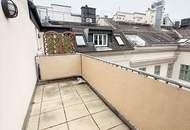 TOPLAGE in Wiener Innenstadt - 3-Zimmer-Dachgeschosswohnung mit Klimaanlage und Balkon!