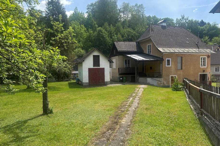 Kleines Landhaus mit eigenem E-Werk und schönem Garten, Haus-kauf, 129.000,€, 4184 Rohrbach