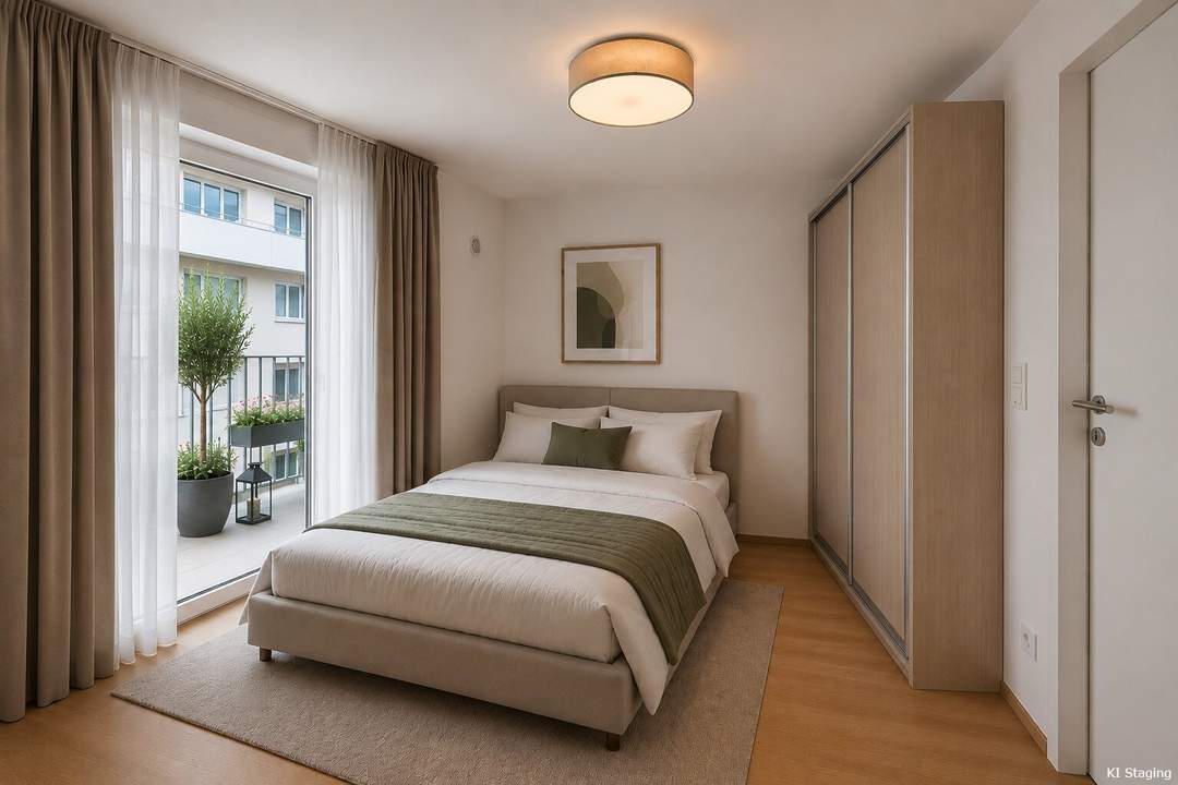 ERSTBEZUG >> schmucke 2-Zimmer Wohnung im 4. OG mit Balkon >> Alte Donau, Floridsdorfer Spitz