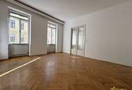 ROHDIAMANT IN TOPLAGE! U6 DIREKT. SANIERUNGSBEDÜRFTIGE 3,5 ZIMMER. FISCHGRÄTPARKETT.