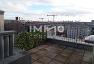 Aussichtsplattform mit Blick über Wien: Dachterrassen-Maisonette: Singrienergasse 13 - Top 13