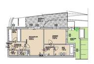 Exklusives, möbliertes Terrassenapartment in den Wiener Weingärten mit *Indoor-Pool*