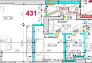 Lichtdurchflutete 2 Zimmer Wohnung in ruhiger Lage