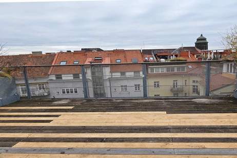 Zentrum: Dachterrasse und Balkon, hell, gemütlich, gepflegt, Lift, Wohnung-miete, 973,62,€, 8010 Graz(Stadt)