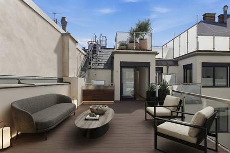 ++ TRAUMHAFTE DG Maisonette ++ mit ZWEI TERRASSEN, Wohnung-kauf, 1.699.000,€, 1070 Wien 7., Neubau