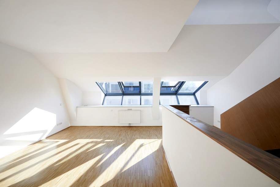 Hoch hinaus ins Wohnglück – Exklusive 2-Zimmer-Maisonette mit Galerie und großer Terrasse, Wohnung-kauf, 399.000,€, 1140 Wien 14., Penzing