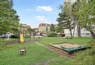 "Familien-Wohlfühloase: Grünblick, Kinderspielplatz in Anlage, Gedämmt (HWB:B)"