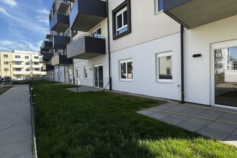 Erstbezug „ein viertel grün in Wiener Neustadt“ – 2-Zimmer-Gartenwohnung für Singles &amp; Paare, Wohnung-miete, 670,57,€, 2700 Wiener Neustadt(Stadt)