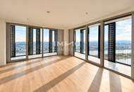 39. Etage inkl. 37qm Balkon - 3 Zimmer mit WOW-Blick auf Stephansdom, Prater & Donau