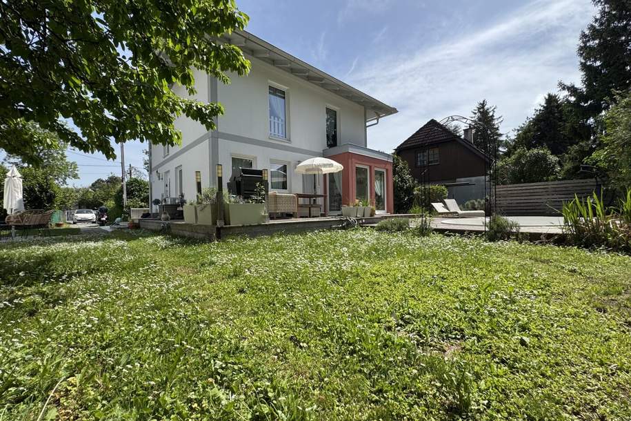 Exklusives Wohnensemble: Zwei Häuser, ein Lebensgefühl – mit Pool & Sauna!, Haus-kauf, 1.499.000,€, 1210 Wien 21., Floridsdorf