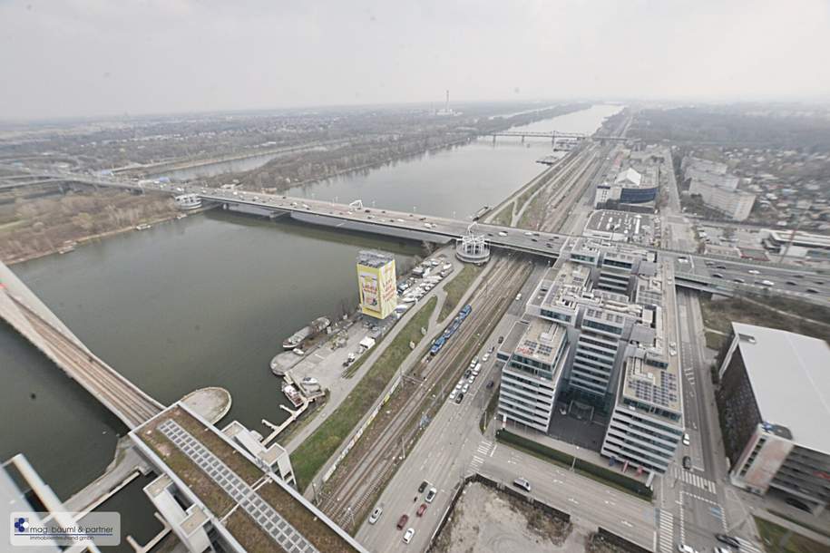 TOP MODERNE PREMIUM-WOHNUNG IM MARINA TOWER, Wohnung-miete, 2.099,00,€, 1020 Wien 2., Leopoldstadt