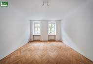 5-Zimmer-Altbauwohnung im schönen Gründerzeithaus im Stuwerviertel. Mit Balkon! Nähe Vorgartenmarkt.