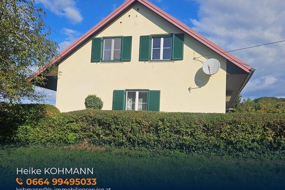 Wohnen, Werken & Selbstversorgen in der Südoststeiermark – Einfamilienhaus mit großem Nebengebäude und 1.497 m² Grund in Straden, Haus-kauf, 235.000,€, 8345 Südoststeiermark