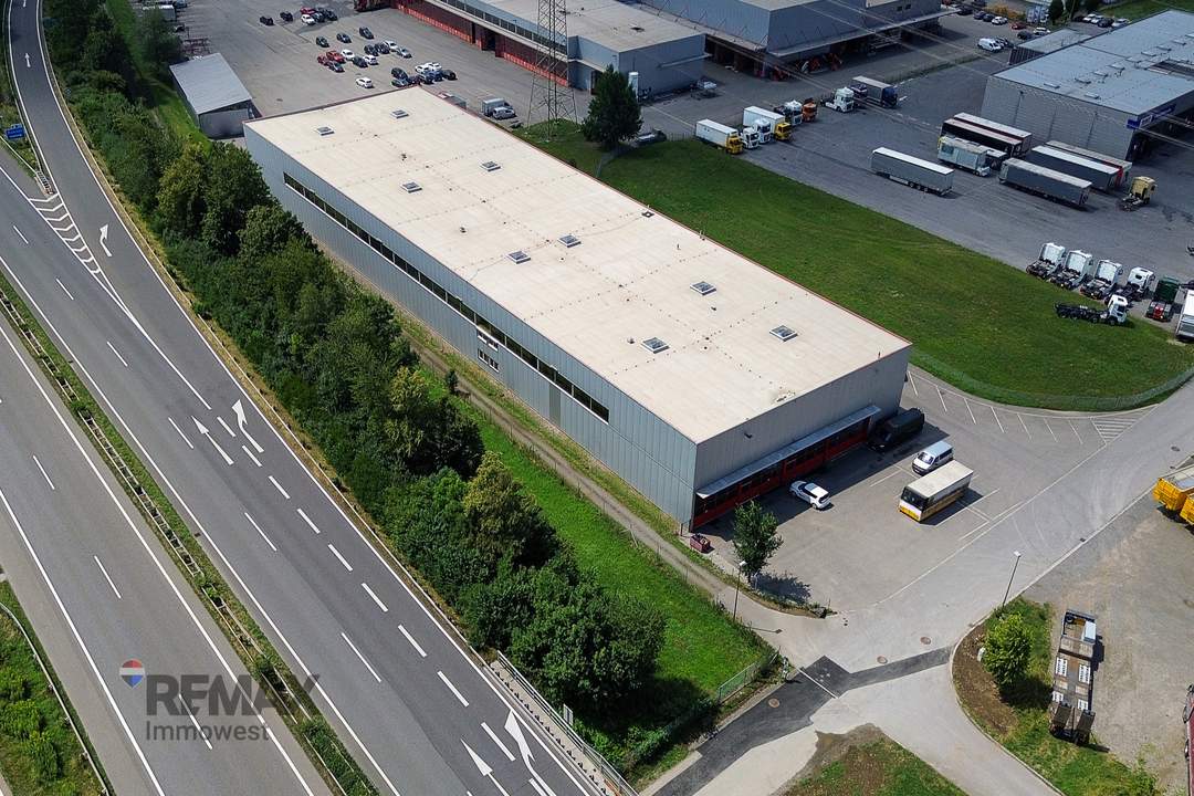1.418 m² Lagerhalle – Direkt an der A14 gelegen, ideal für Ihre Logistik- und Lagerbedürfnisse
