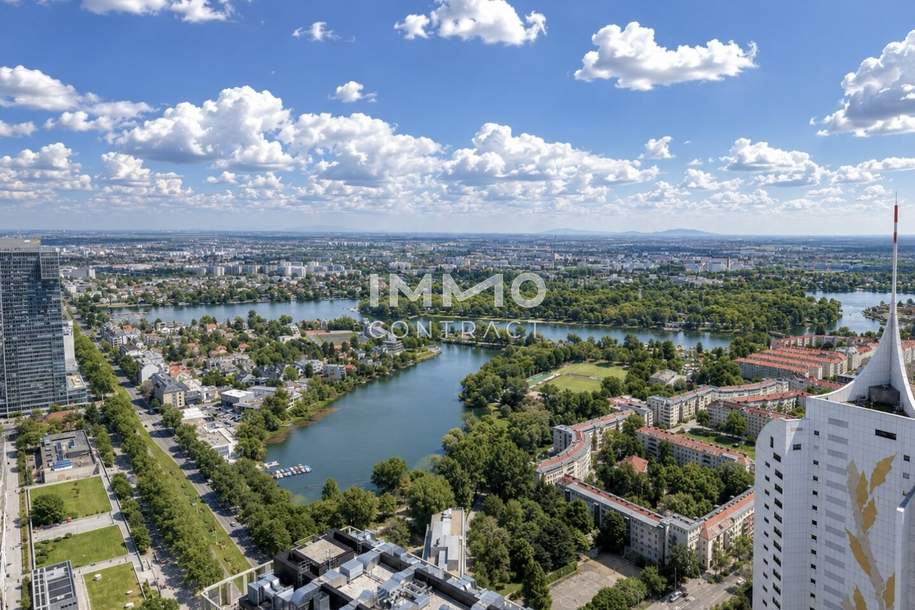 Wohnen über den Dächern Wiens - Ostseitiges Studio mit 10 m² Loggia, Wohnung-miete, 1.100,00,€, 1220 Wien 22., Donaustadt