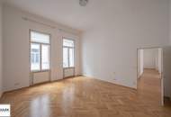** ab sofort: unbefristete ruhige 3 Zimmer-Altbauwohnung in toller Lage! Wohllebengasse **