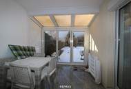 Großzügige, barrierefreie Mietwohnung mit hellem Wintergarten und eigenem Garten in ruhiger Lage von Laahen