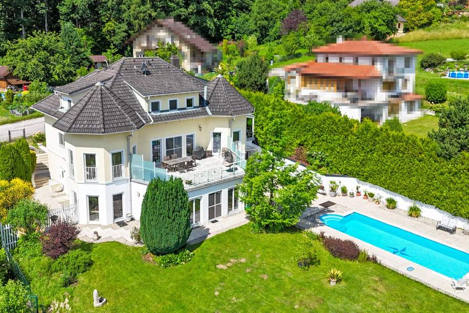 Topgepflegte, elegante Villa in traumhafter Panoramalage, Haus-kauf, 1.280.000,€, 3032 Sankt Pölten(Land)