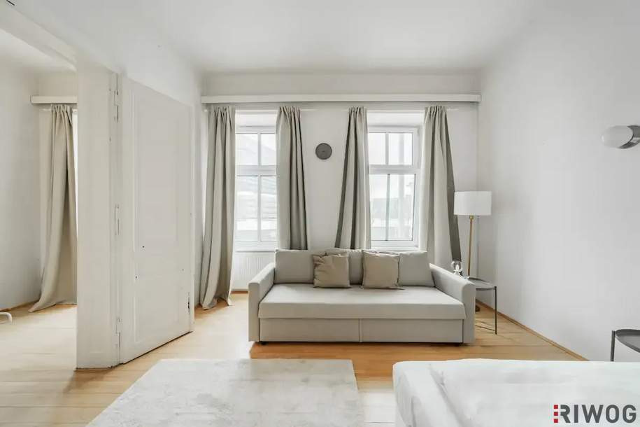 RETRO-CHIC II 2 ZIMMER ALTBAUWOHNUNG II 1. OG MIT LIFT II 53m² EIGENGARTEN II AIRBNB oder SELBST EINZIEHEN II SOFORT NUTZBAR II NÄHE U6/AKH/VOLKSOPER/WUK, Wohnung-kauf, 230.000,€, 1180 Wien 17., Hernals