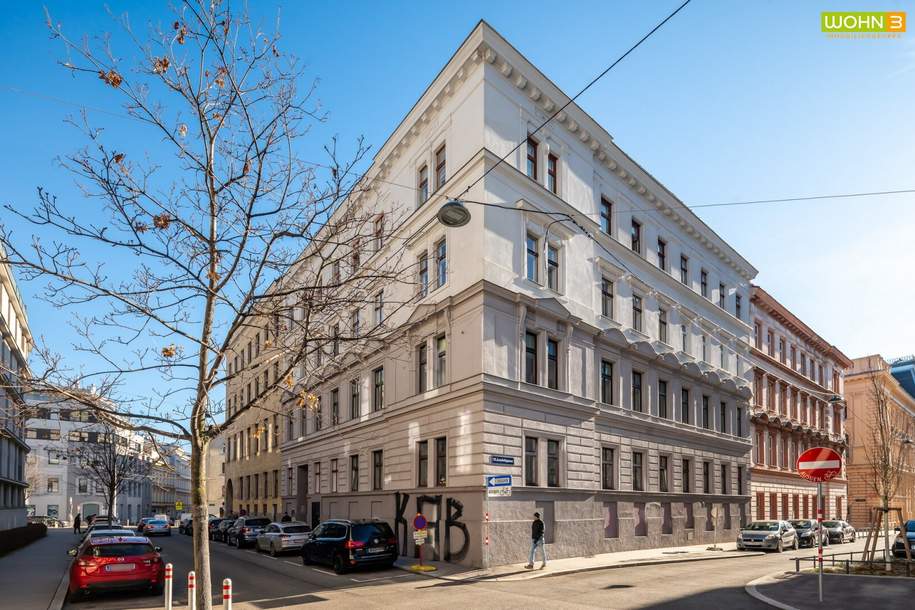 Eckzinshaus mit Ausbaupotenzial - beste öffentliche Anbindung!, Gewerbeobjekt-kauf, 1150 Wien 15., Rudolfsheim-Fünfhaus