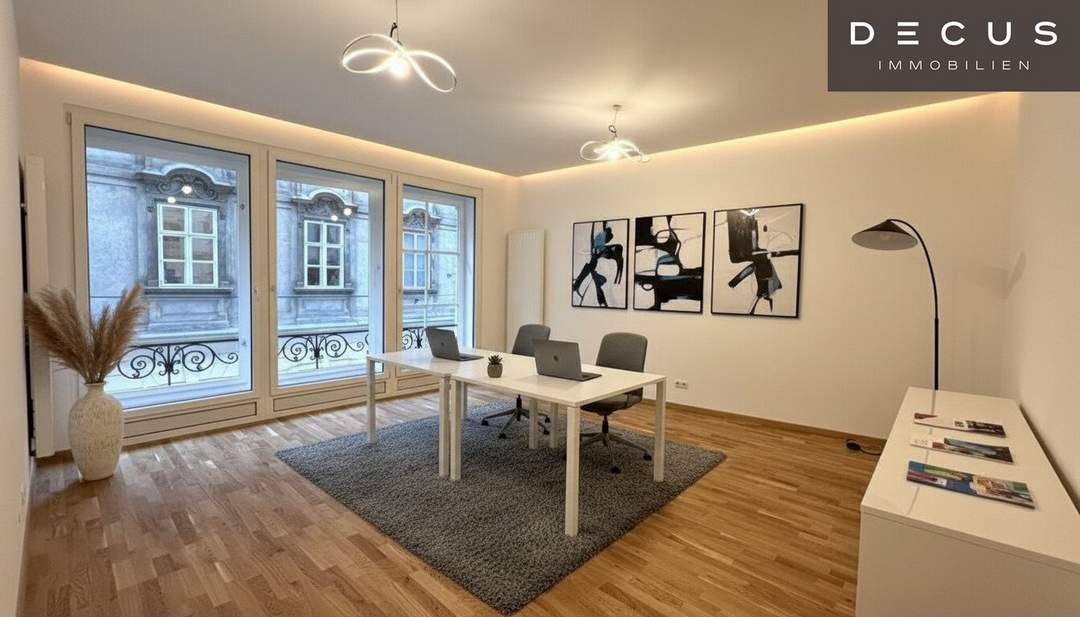 + + + UNBEFRISTETES 2 ZIMMER ALTBAUBÜRO + + + NÄHE WIPPLINGERSTRASSE + + +