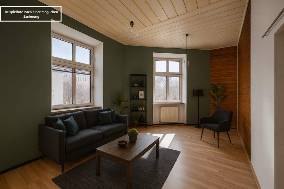 ++NEU++ Sanierungspotenzial: sanierungsbedürftige 2 Zimmer Altbauwohnung, Wohnung-kauf, 168.890,€, 1100 Wien 10., Favoriten