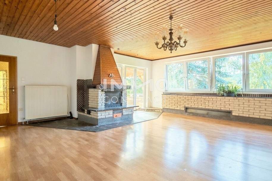 Einfamilienhaus mit Potential in traumhafter Südhanglage mit 1.743 m² Grundstück &amp; Panoramablick, Haus-kauf, 423.000,€, 2754 Wiener Neustadt(Land)