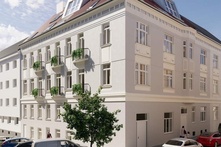 Kernsanierte Eigentumswohnung am Gruschaplatz, Wohnung-kauf, 339.000,€, 1140 Wien 14., Penzing