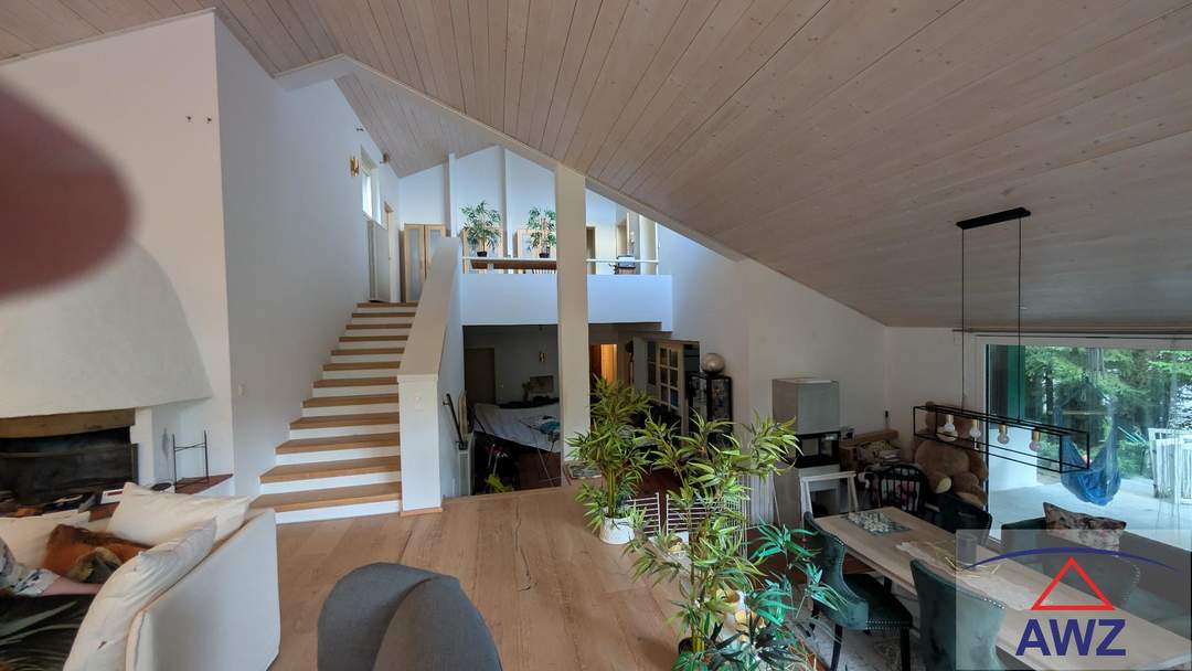 Rohdiamant am Gaisberg: Architekten-Haus mit riesigem Garten zur Neugestaltung!