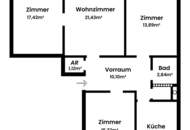 4-Zimmer Familienhit mit Loggia und Blick ins Grüne