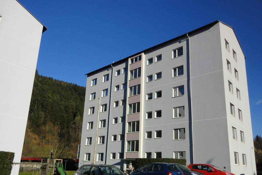 2-Zimmerwohnung in Mürzzuschlag!, Wohnung-miete, 365,28,€, 8680 Bruck-Mürzzuschlag