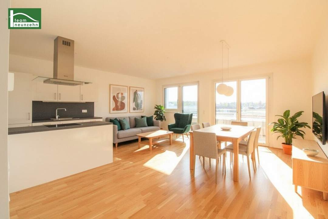 Geräumige 3-Zimmer-Wohnung im Dachgeschoss mit hochwertiger Ausstattung!