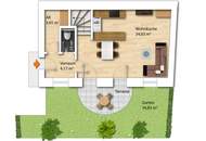 3-Zimmer-Wohnung mit Eigengarten und Balkon bei der Mariahilfer Straße