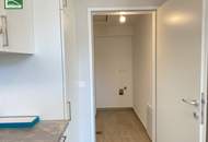 Wohnen im Mautner-Markhof in Gehweite der S-Bahn S7 Kaiserebersdorf - Innenhofausrichtung mit großer Loggia, Einbauküche und luxuriösem Bad! GEMEINSCHAFTLICHE DACHTERRASSE!