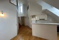 Helle 3-Zimmer-Maisonette mit Freifläche und Galerie!