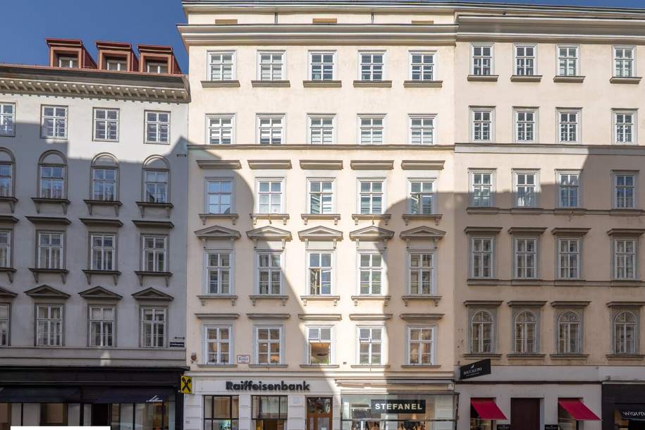 Exklusive Stadtwohnung in Bestlage Wiens - 1010, Neuer Markt – Seilergasse 8, 5. Obergeschoss, Wohnung-miete, 2.449,85,€, 1010 Wien 1., Innere Stadt