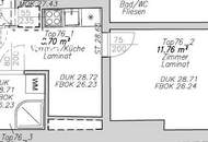 helle 1,5 Zimmer-Wohnung mit Fernblick in Toplage
