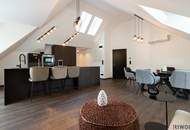 Luxus-Dachgeschoss 133,81 m² mit Terrasse, Designer-Inselküche & Spa-Bad – Weinbergblick + Poolnutzung - Voll möbliert
