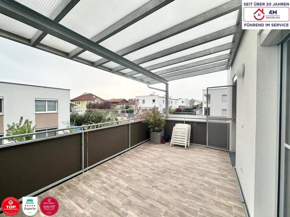 Helle 4-Zimmer-Dachgeschosswohnung im Neubau