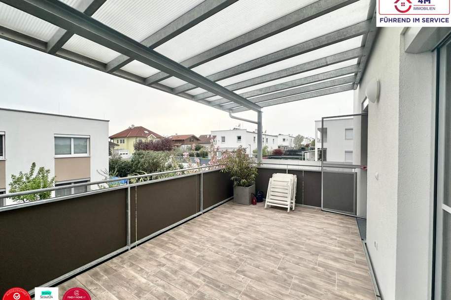 Helle 4-Zimmer-Dachgeschosswohnung im Neubau, Wohnung-kauf, 487.900,€, 2326 Bruck an der Leitha