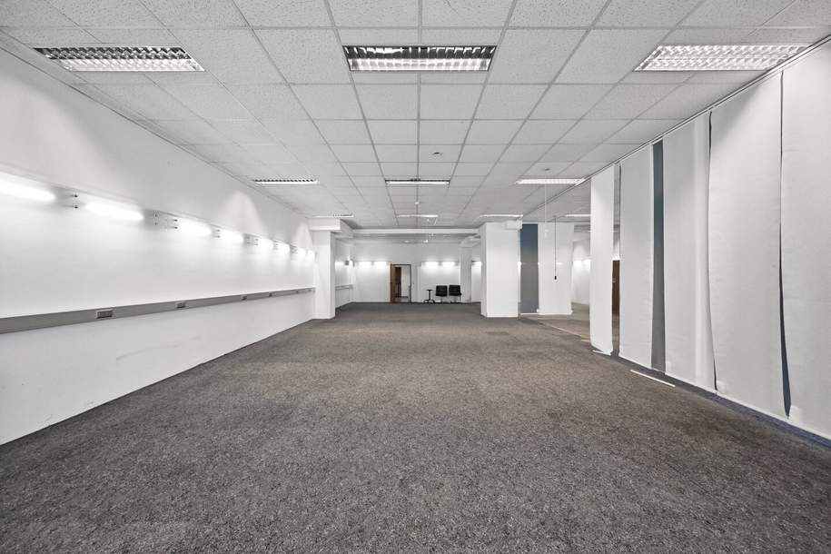211m² Geschäftslokal/Büro-Lager Kombination mit ebenerdiger Zufahrt | Ladezone direkt vorm Lokal, Gewerbeobjekt-miete, 2.652,55,€, 2351 Mödling
