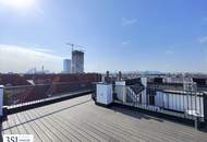 Modernes Wohnen im Altbau: Exklusiver Dachgeschossausbau mit Dachterrasse und Skyline-View!