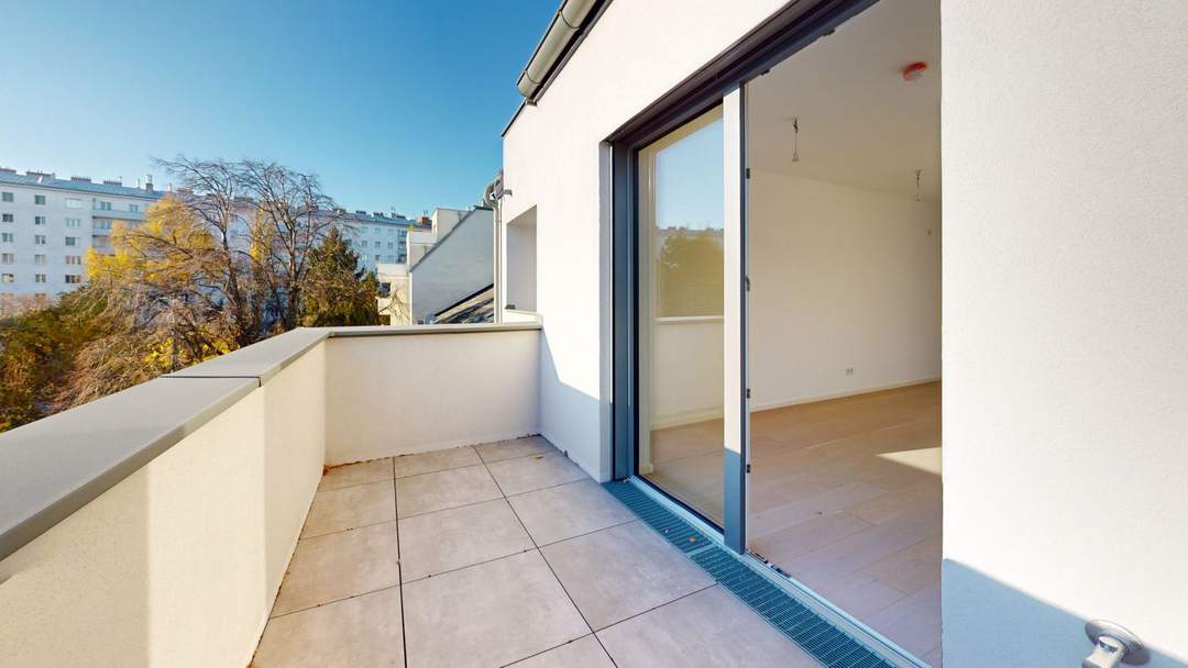 2-Zimmer-Erstbezug mit Innenhof-Balkon – Anleger oder Eigennutzer