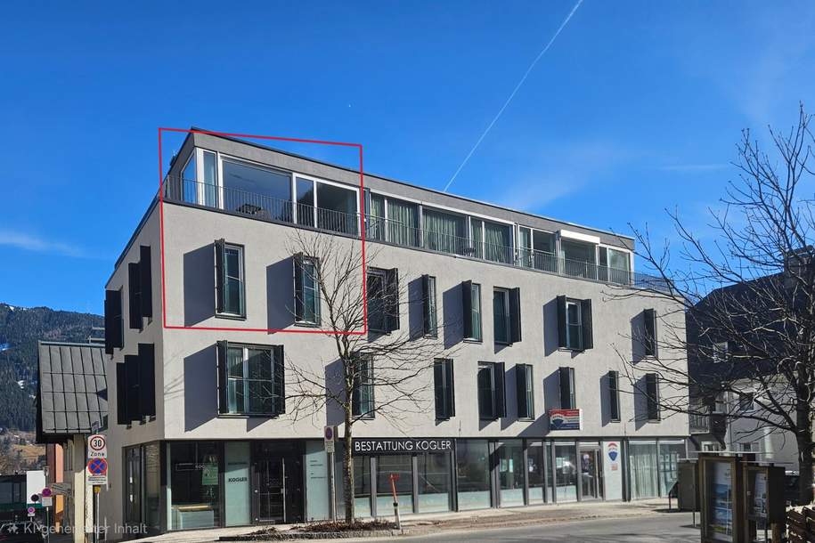 Exklusive Maisonette im Herzen von Zell am See – Seeblick &amp; Blick auf die Schmittenhöhe, Wohnung-kauf, 569.000,€, 5700 Zell am See