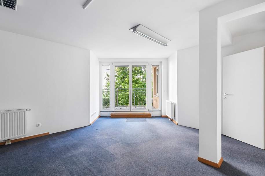 Repräsentatives Büro mit ca. 290 m², Loggia und Garage nahe Rennweg, Gewerbeobjekt-miete, 610,68,€, 1090 Wien 9., Alsergrund