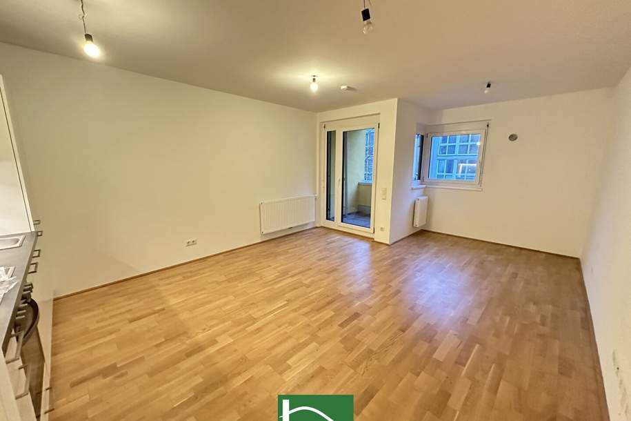 LEO 131 - Tolle Innenhof-Wohnung mit Balkon! Nahe S-Bahn, Bus und Grünflächen! Ab sofort, Wohnung-miete, 699,71,€, 1210 Wien 21., Floridsdorf